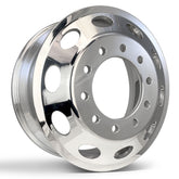 22x8.25 Northstar 10x285mm Hub Pilot Mirror Polish Both Sides "Oval Holes"